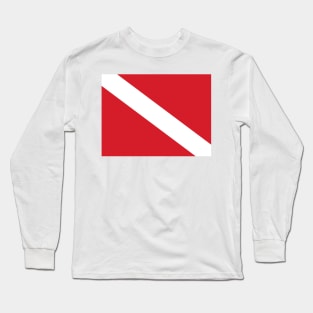 Scuba Flag Long Sleeve T-Shirt